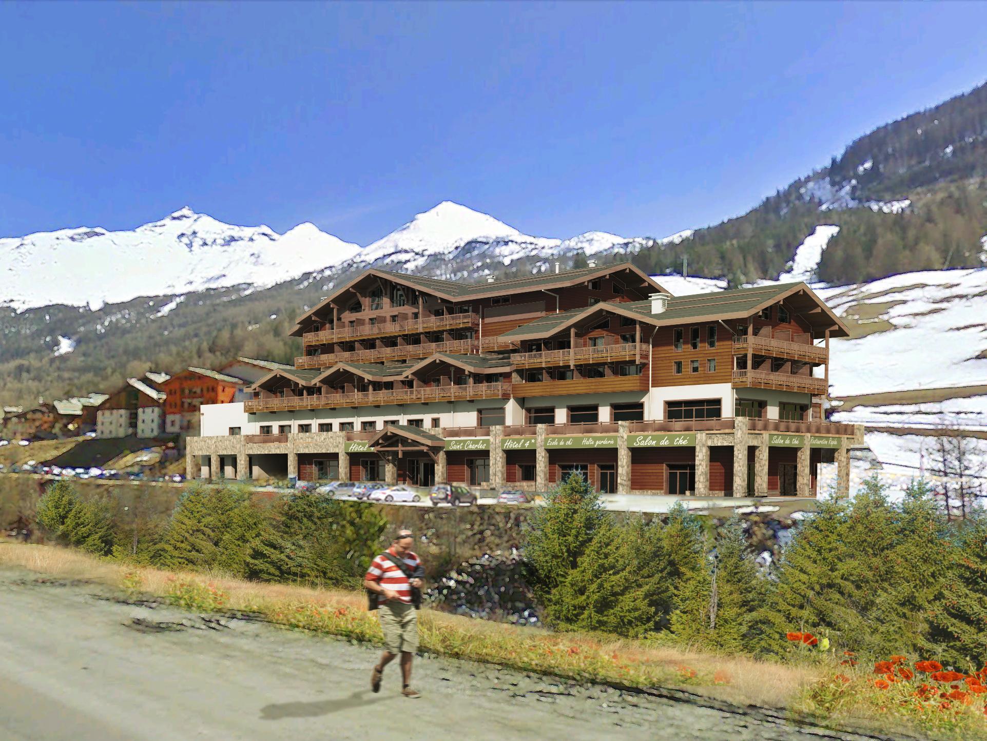 Hotel Saint Charles Val Cenis Lanslebourg-Mont-Cenis Exterior photo